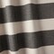 1 yard Cinta Coal Rib Stripe Heavy Outdoor Upholstery Fabric for Cushions Drapes Pillows 54-Inch